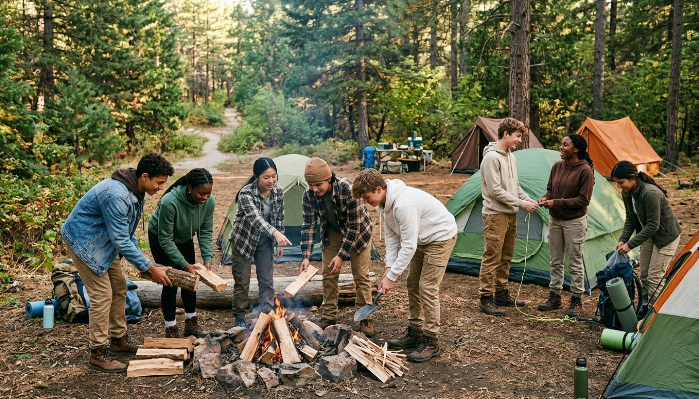 Comment les camps façonnent-ils l'autonomie chez les jeunes participants ?